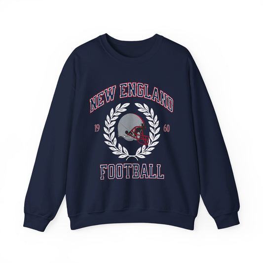New England Football Sweatshirt, Vintage Patriot Football Crewneck, New England Football Shirt, New England Football Gift, Patriot Shirt
