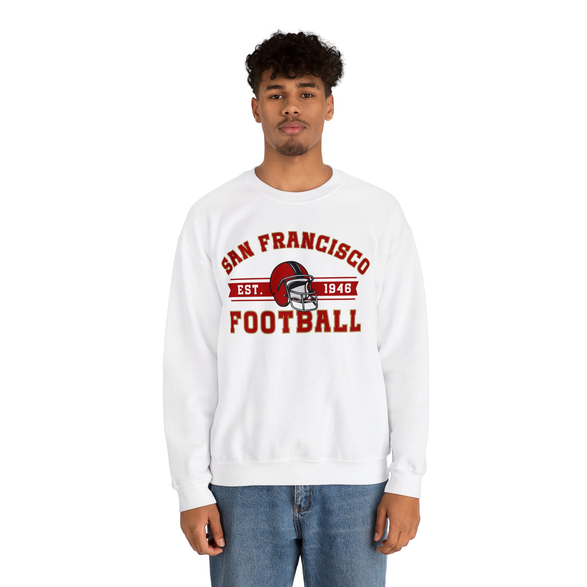 San Francisco Football Sweatshirt - Happy Place Studio