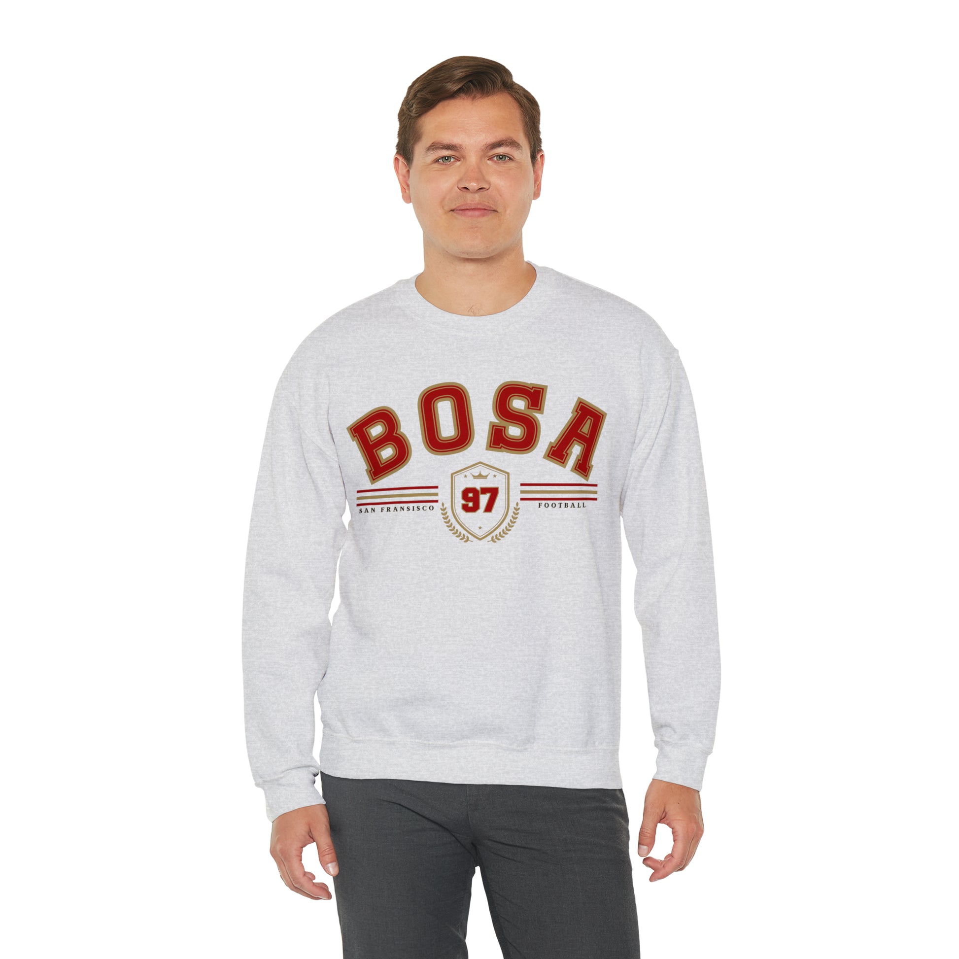 Nick Bosa Sweatshirt - Happy Place Studio