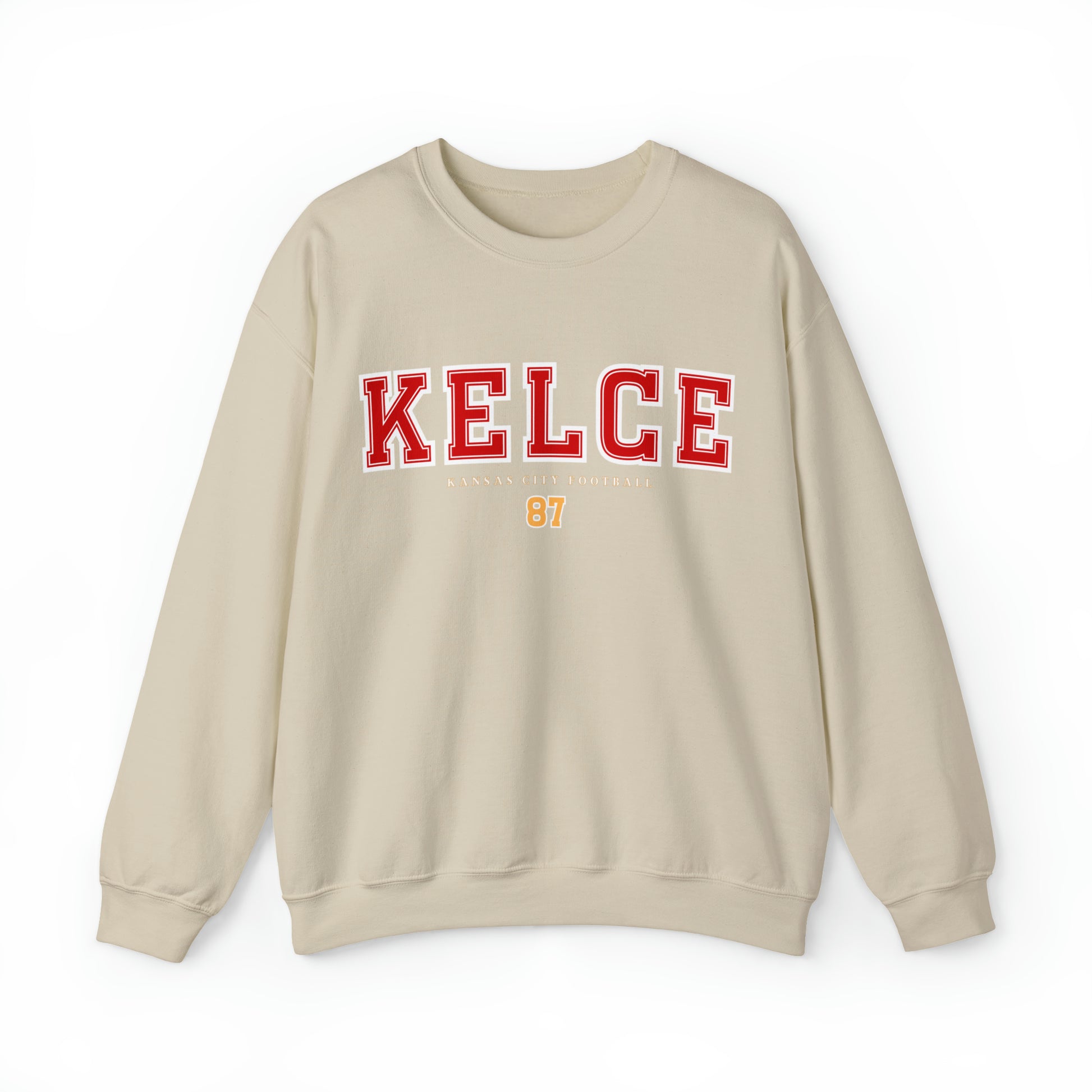 Travis Kelce 87 Sweatshirt - Happy Place Studio