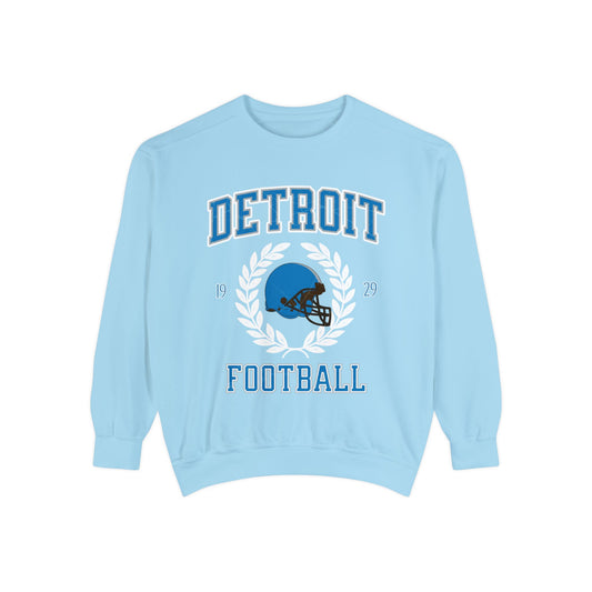 Comfort Colors Detroit Football Sweatshirt