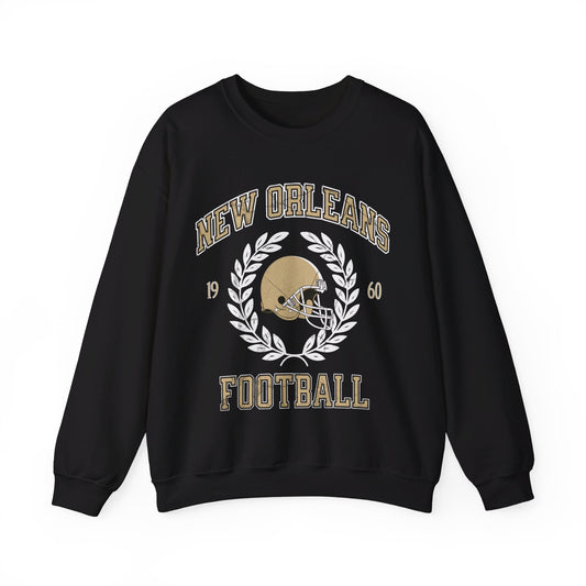 New Orleans Football Sweatshirt, Vintage New Orleans Football Crewneck Sweatshirt, New Orleans T-Shirt, New Orleans Hoodie, Saint Sweatshirt