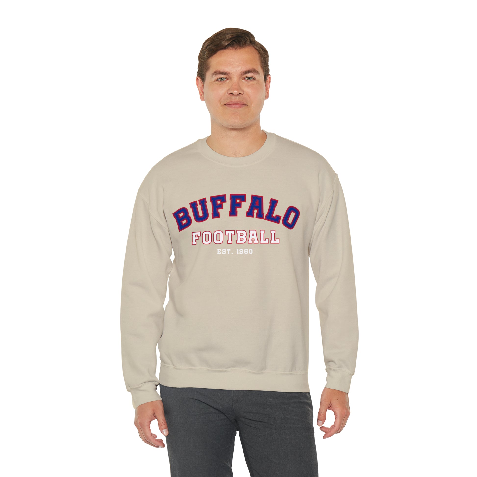Buffalo Football Sweatshirt - Happy Place Studio