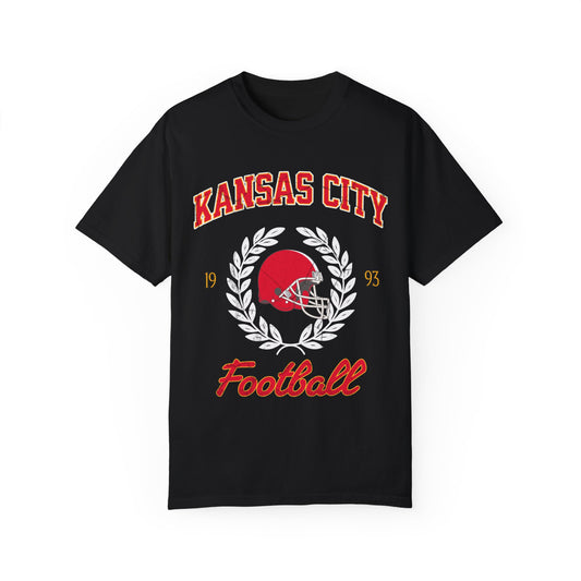 Comfort Colors Kansas City Football Shirt