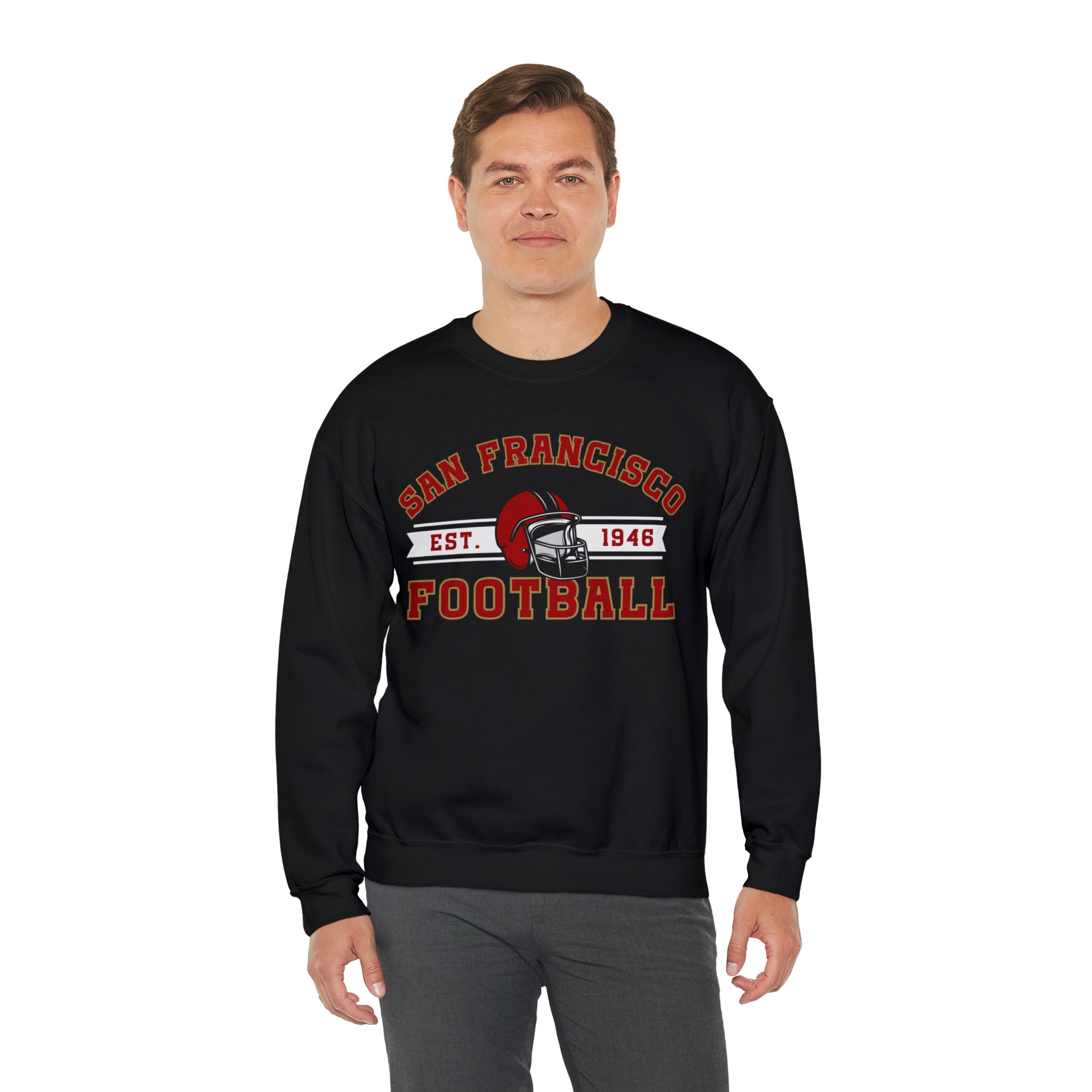 San Francisco Football Sweatshirt - Happy Place Studio