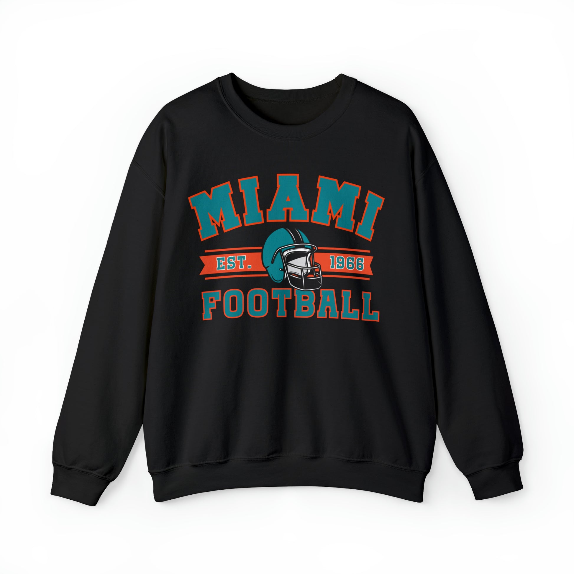 Miami Football Sweatshirt - Happy Place Studio