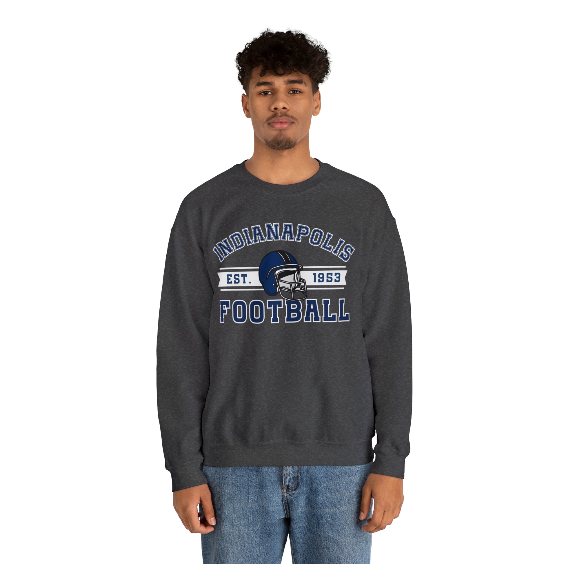 Indianapolis Football Sweatshirt - Happy Place Studio