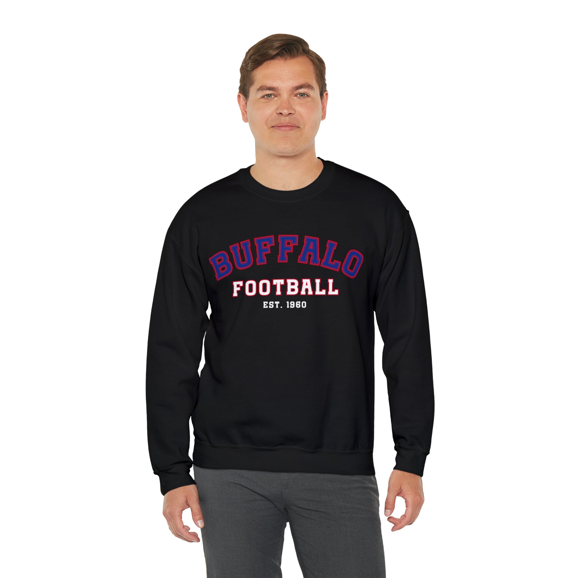 Buffalo Football Sweatshirt - Happy Place Studio