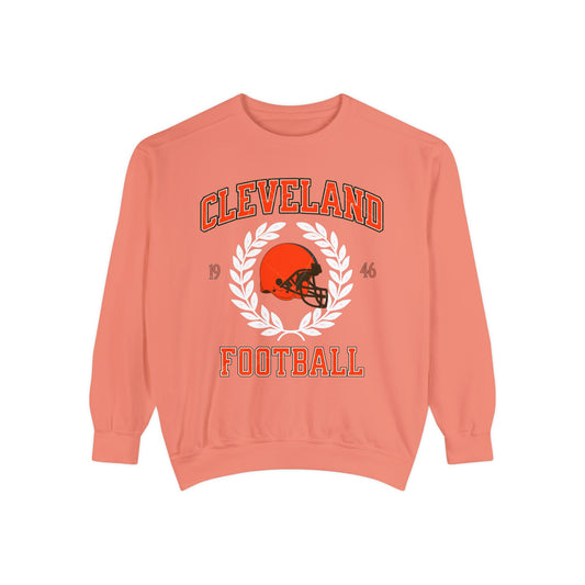 Comfort Colors Cleveland Football Sweatshirt