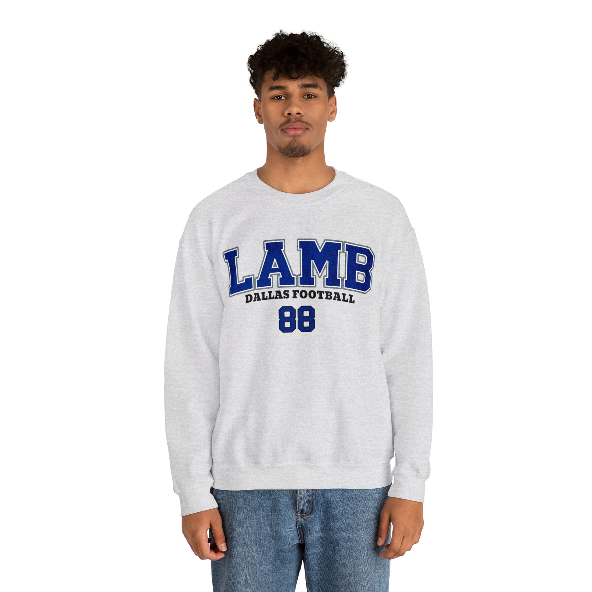 CeeDee Lamb Sweatshirt, CeeDee Lamb Shirt, Dallas Football Sweatshirt, Cowboys Sweatshirt, Dallas Football Shirt, Dallas Crewneck - Happy Place Studio