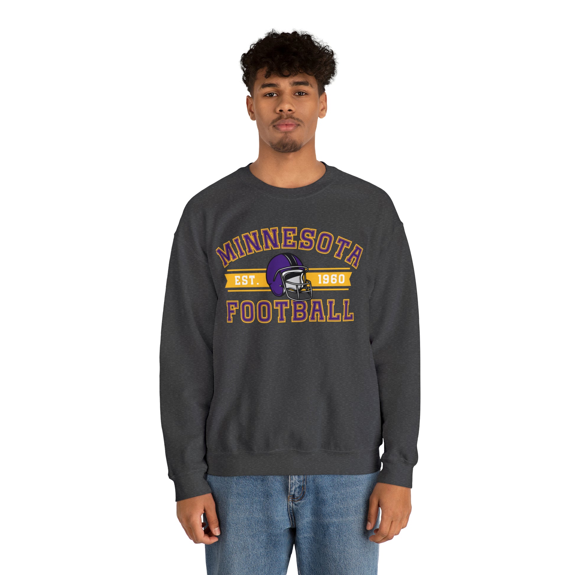 Minnesota Football Sweatshirt - Happy Place Studio