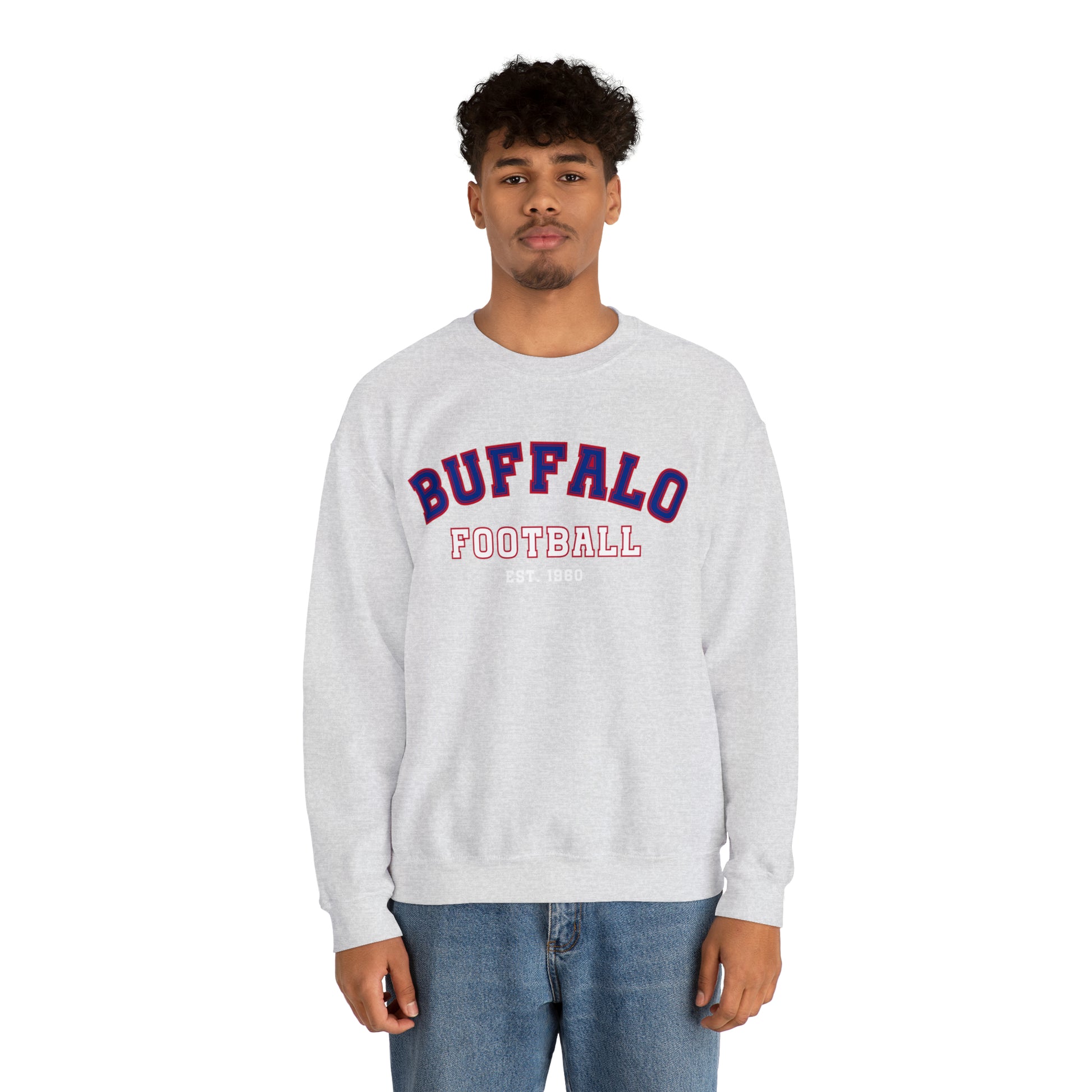 Buffalo Football Sweatshirt - Happy Place Studio