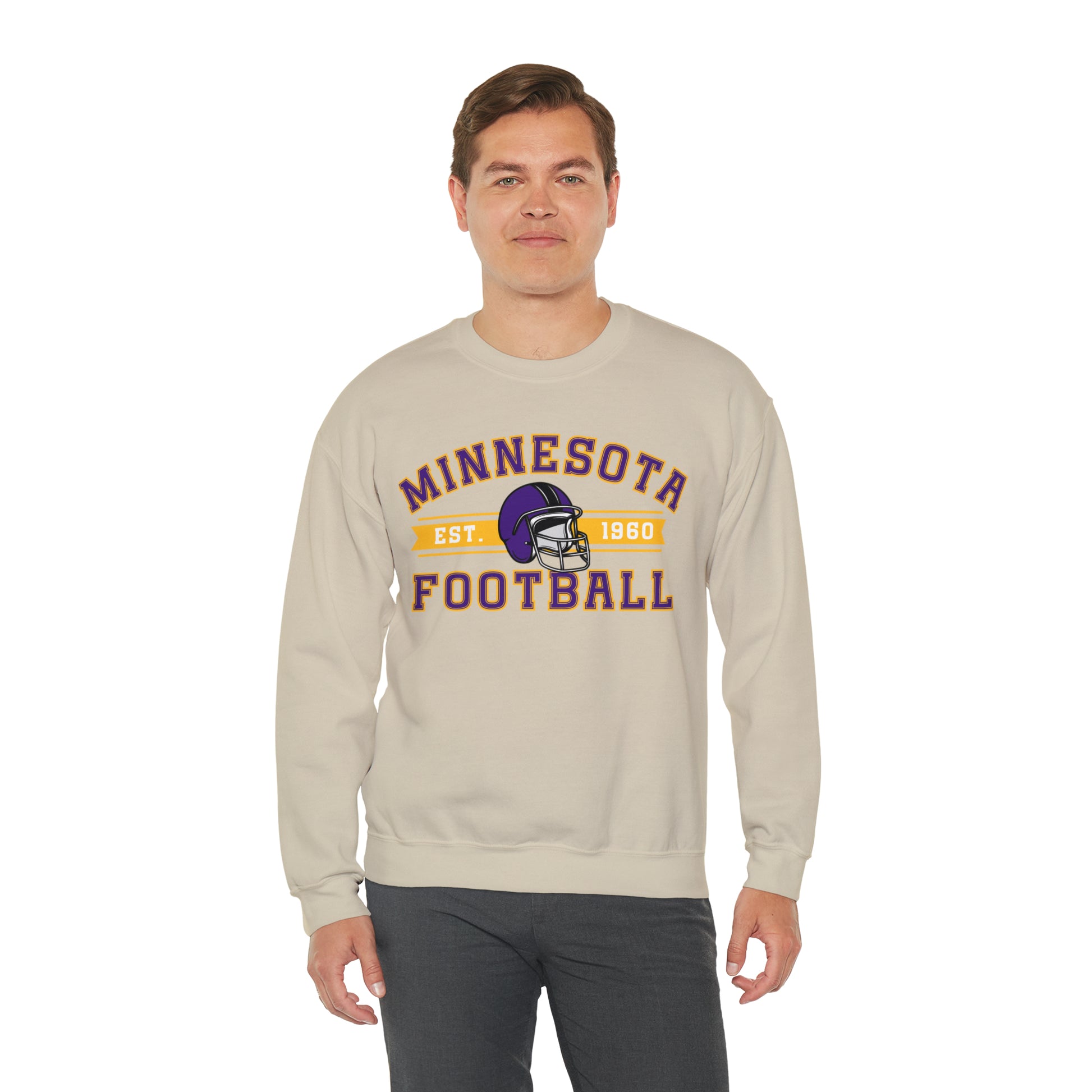 Minnesota Football Sweatshirt - Happy Place Studio
