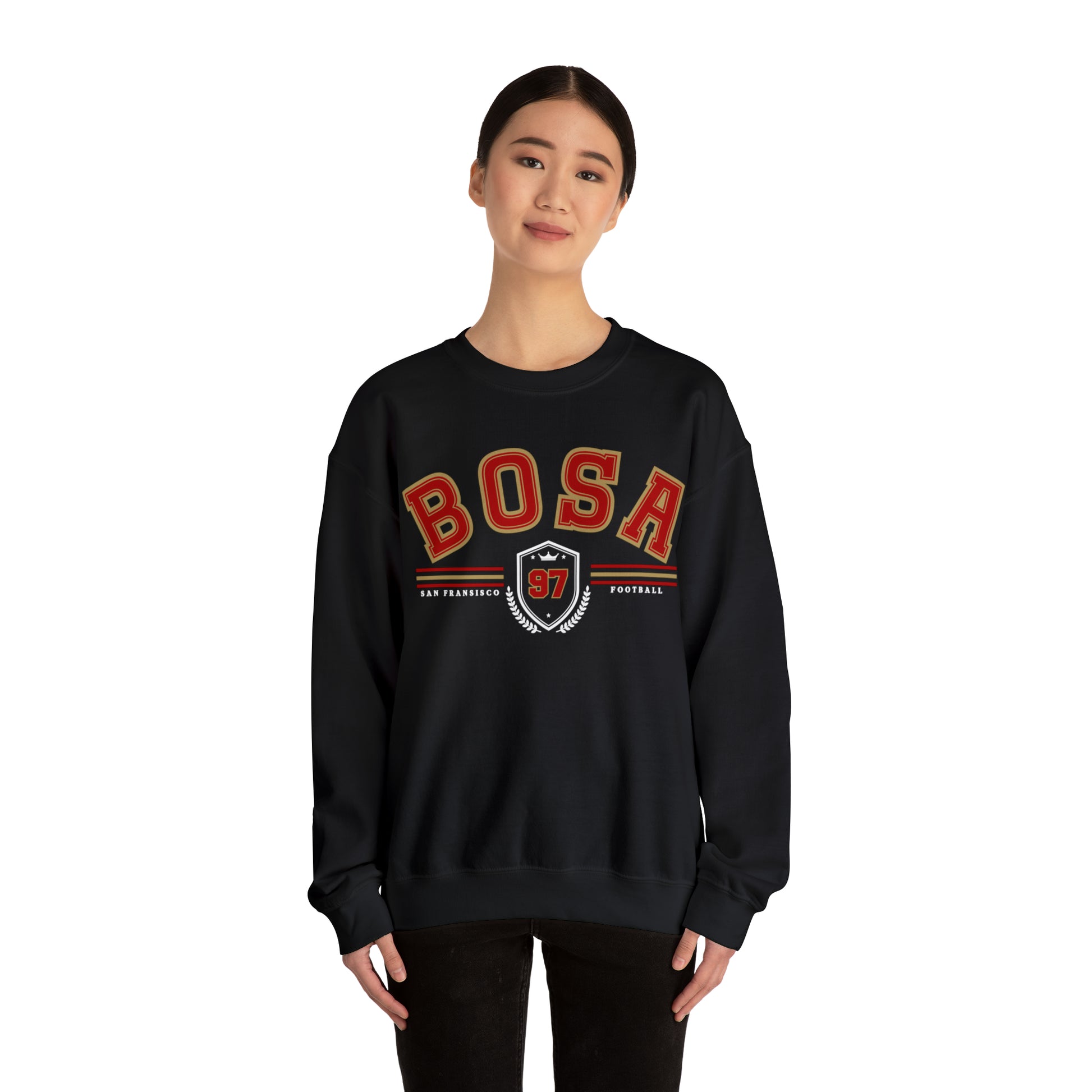 Nick Bosa Sweatshirt - Happy Place Studio