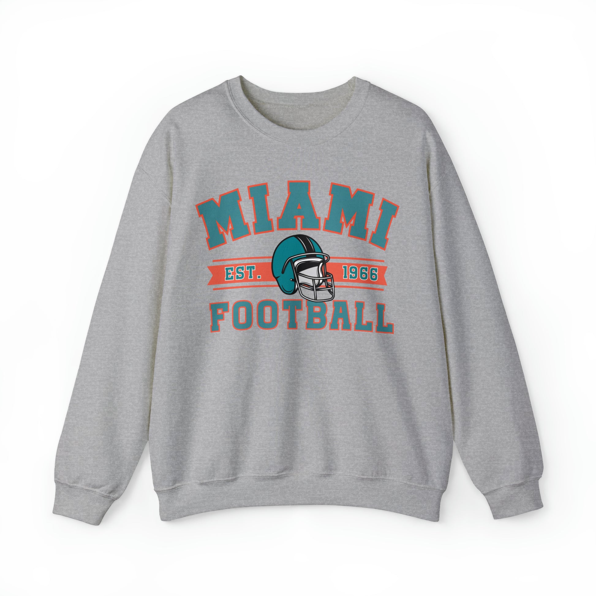Miami Football Sweatshirt - Happy Place Studio
