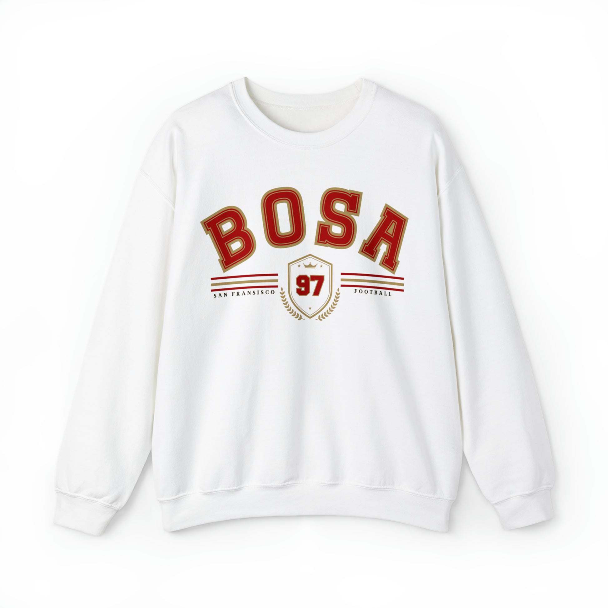 Nick Bosa Sweatshirt - Happy Place Studio