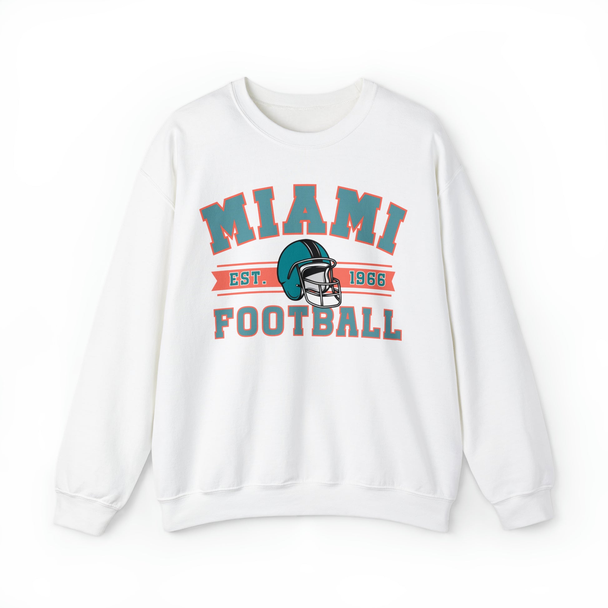 Miami Football Sweatshirt - Happy Place Studio