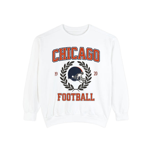 Comfort Colors Chicago Football Sweatshirt