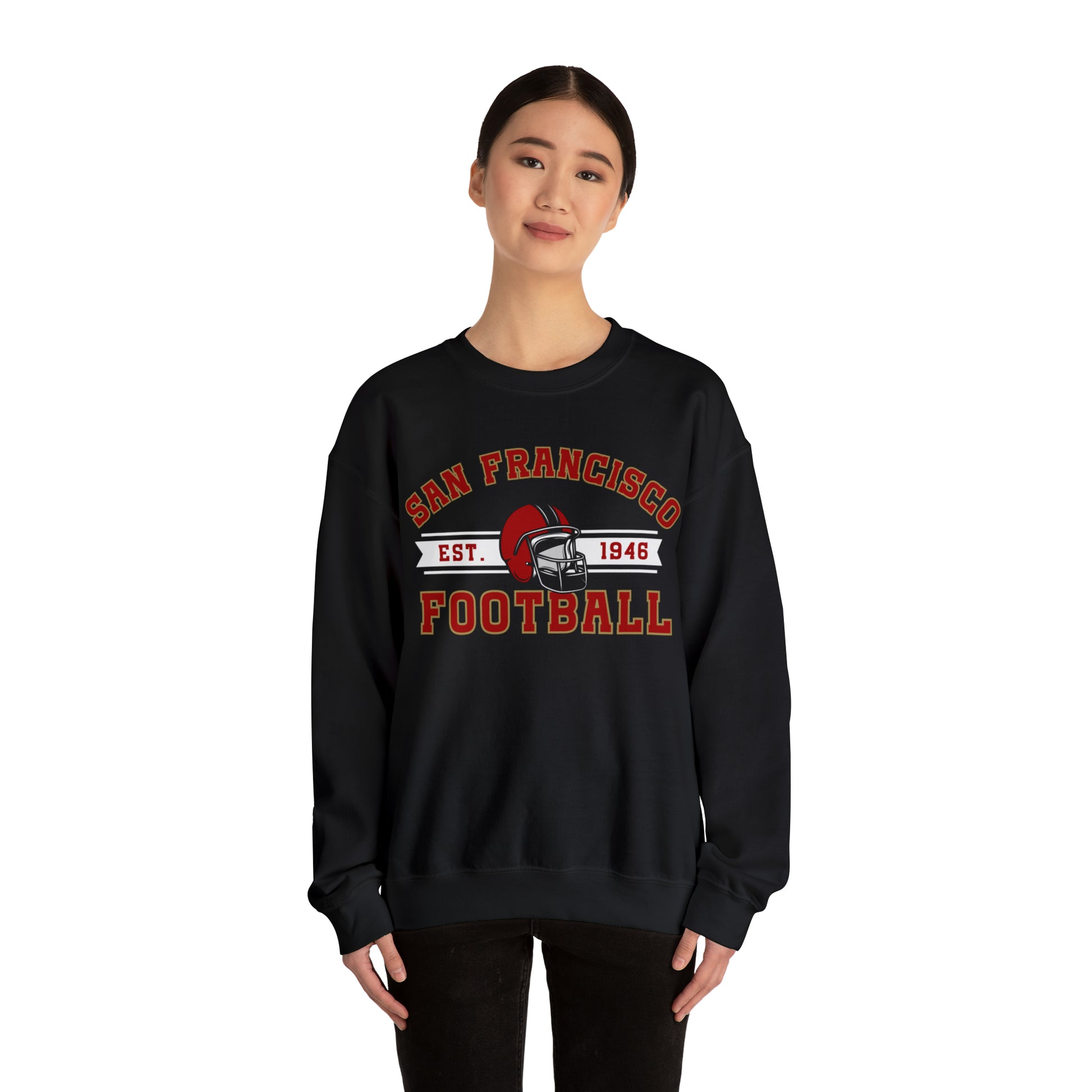 San Francisco Football Sweatshirt - Happy Place Studio