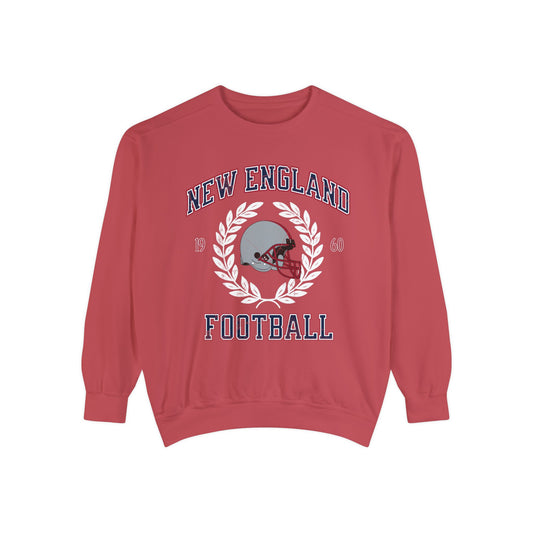 Comfort Colors New England Football Shirt, Vintage Patriot Football Shirt, New England Football Shirt, New England Football Gift, Patriot