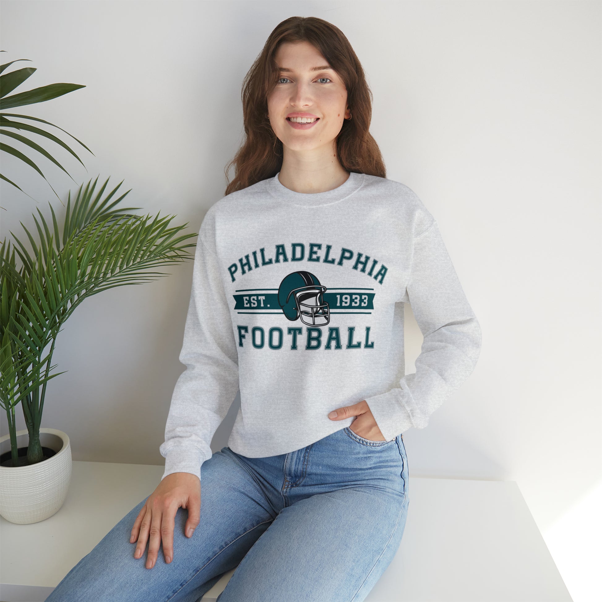 Philadelphia Football Sweatshirt - Happy Place Studio