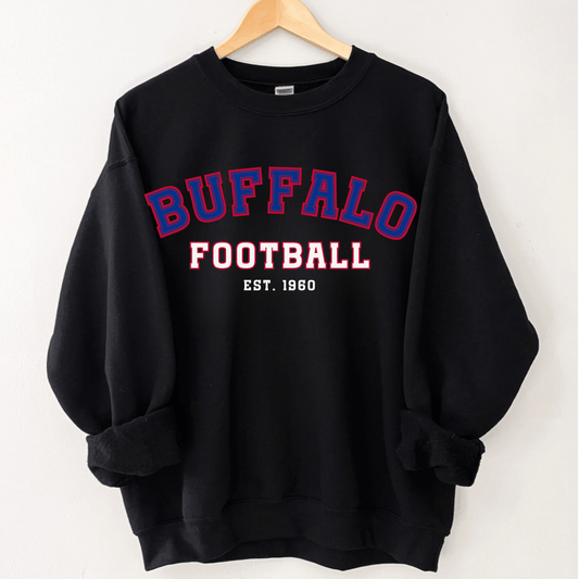 Buffalo Football Sweatshirt - Happy Place Studio