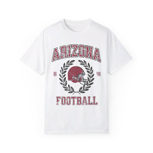 Comfort Colors Arizona Football Shirt, Vintage Arizona Football Shirt, Retro Cardinal Football Shirt, Cardinal Football Gift, Cardinal Shirt