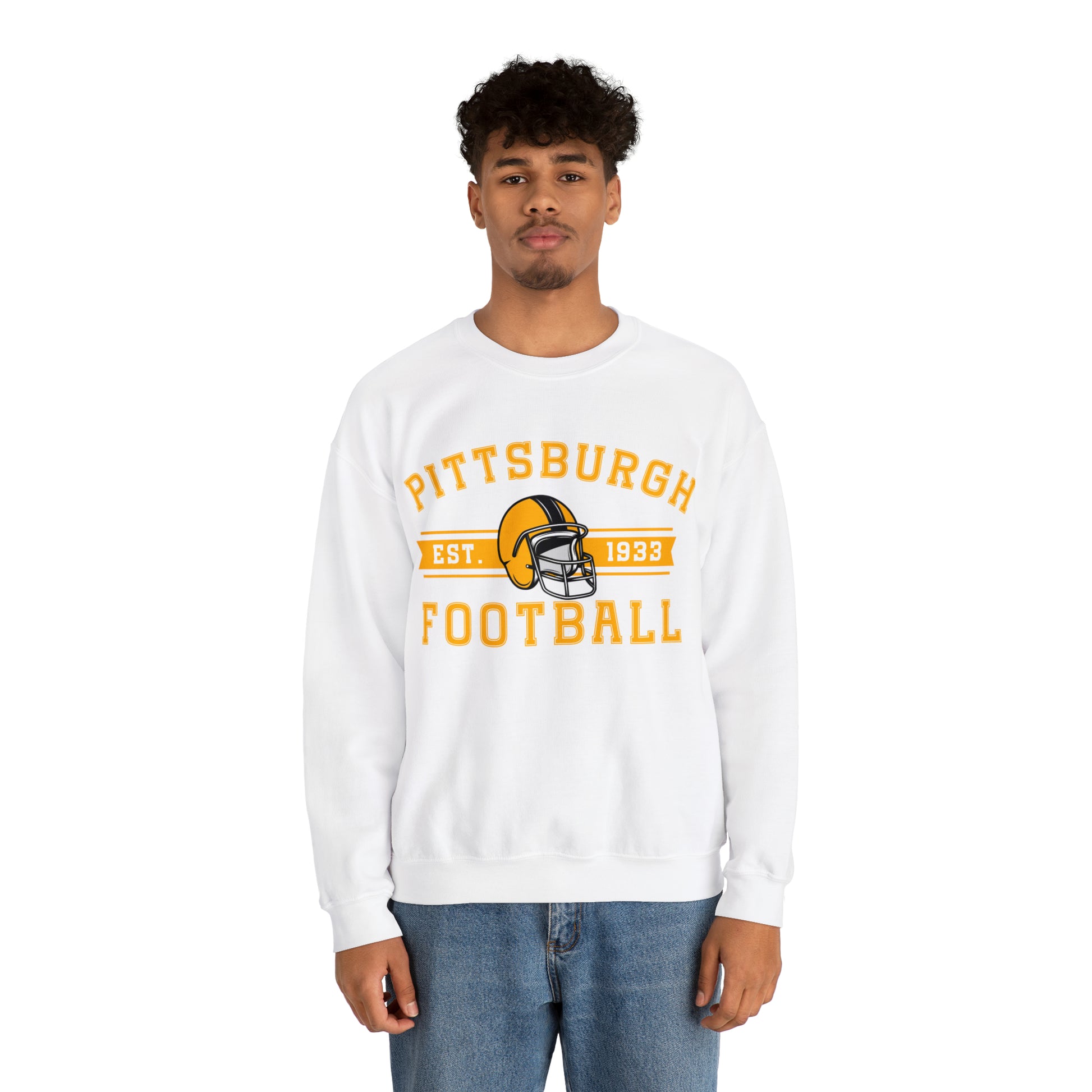 Pittsburgh Football Sweatshirt - Happy Place Studio