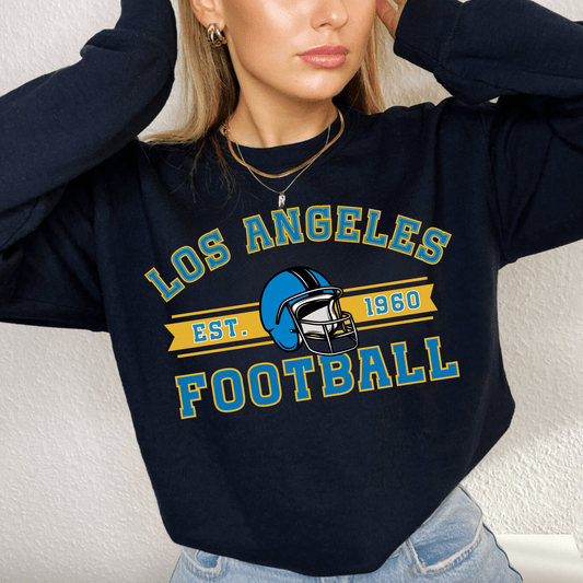 Los Angeles Football Sweatshirt - Happy Place Studio