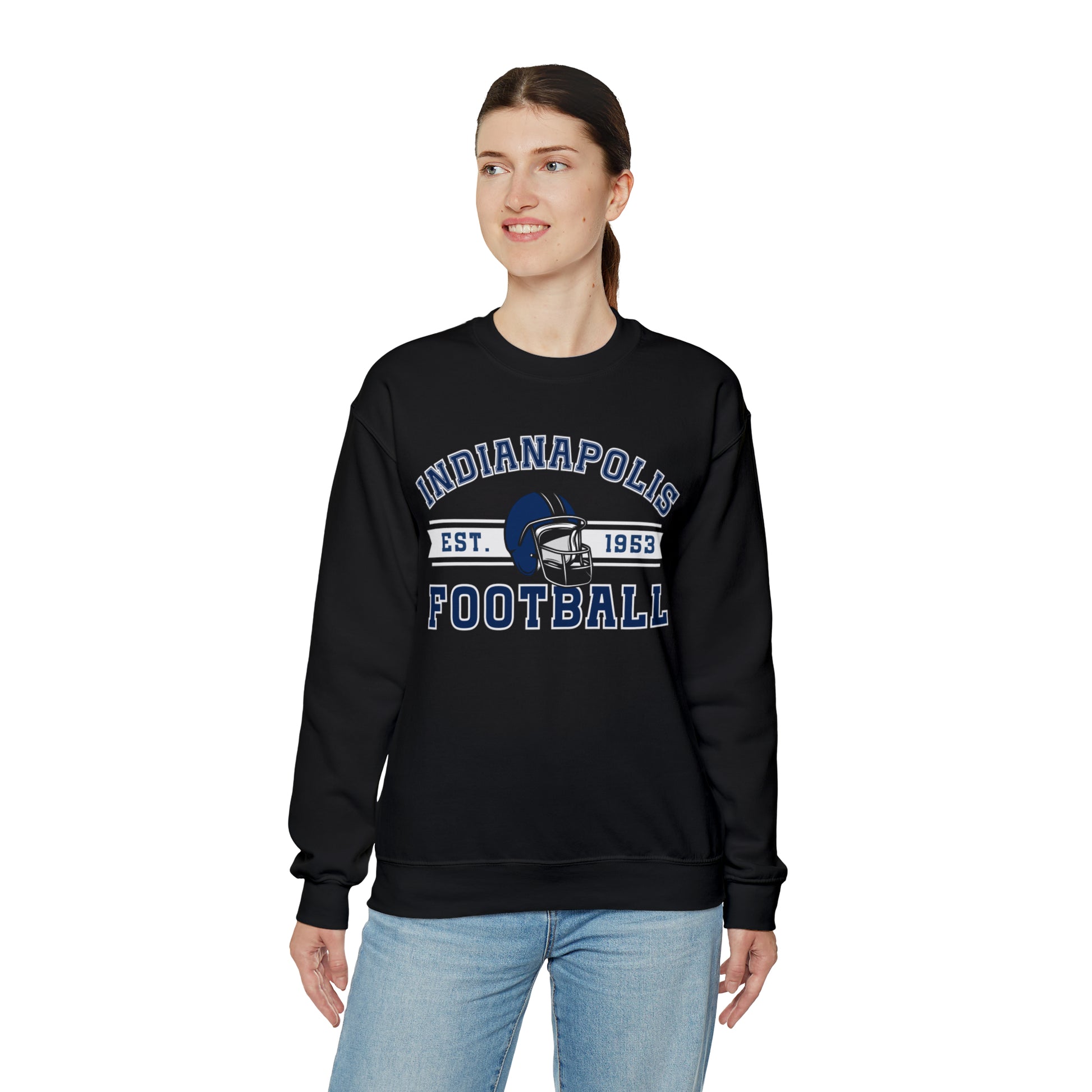 Indianapolis Football Sweatshirt - Happy Place Studio
