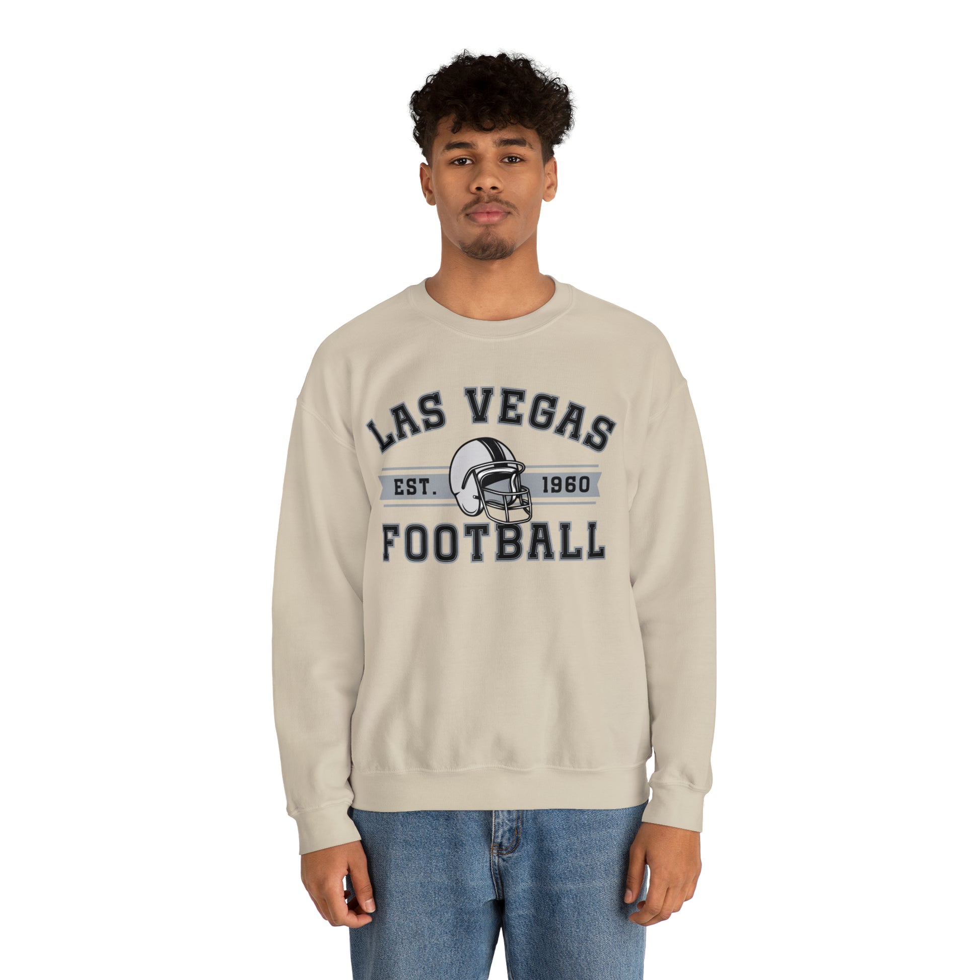 Las Vegas Football Sweatshirt - Happy Place Studio