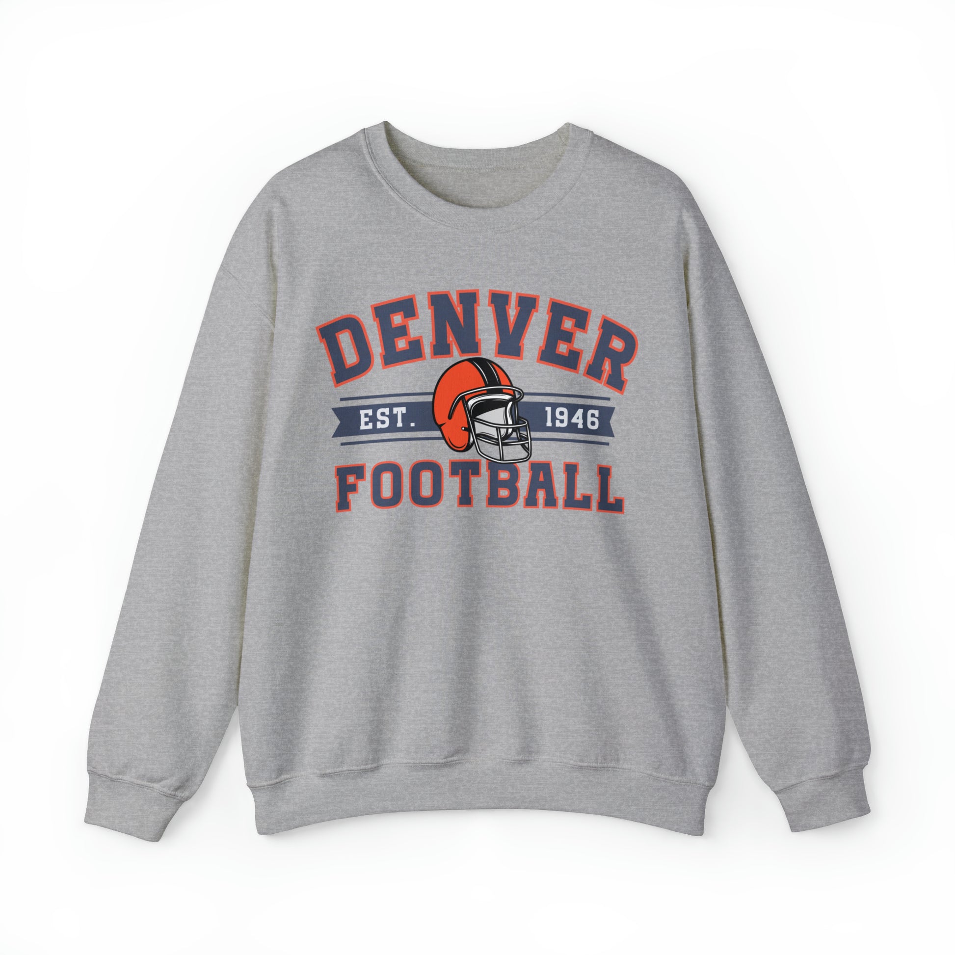 Vintage Denver Football Sweatshirt - Happy Place Studio