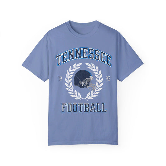 Comfort Colors Tennessee Football Shirt, Titan Shirt, Tennessee Football Shirt, Titan Football, Gift for Tennessee Fan, Titan Gifts