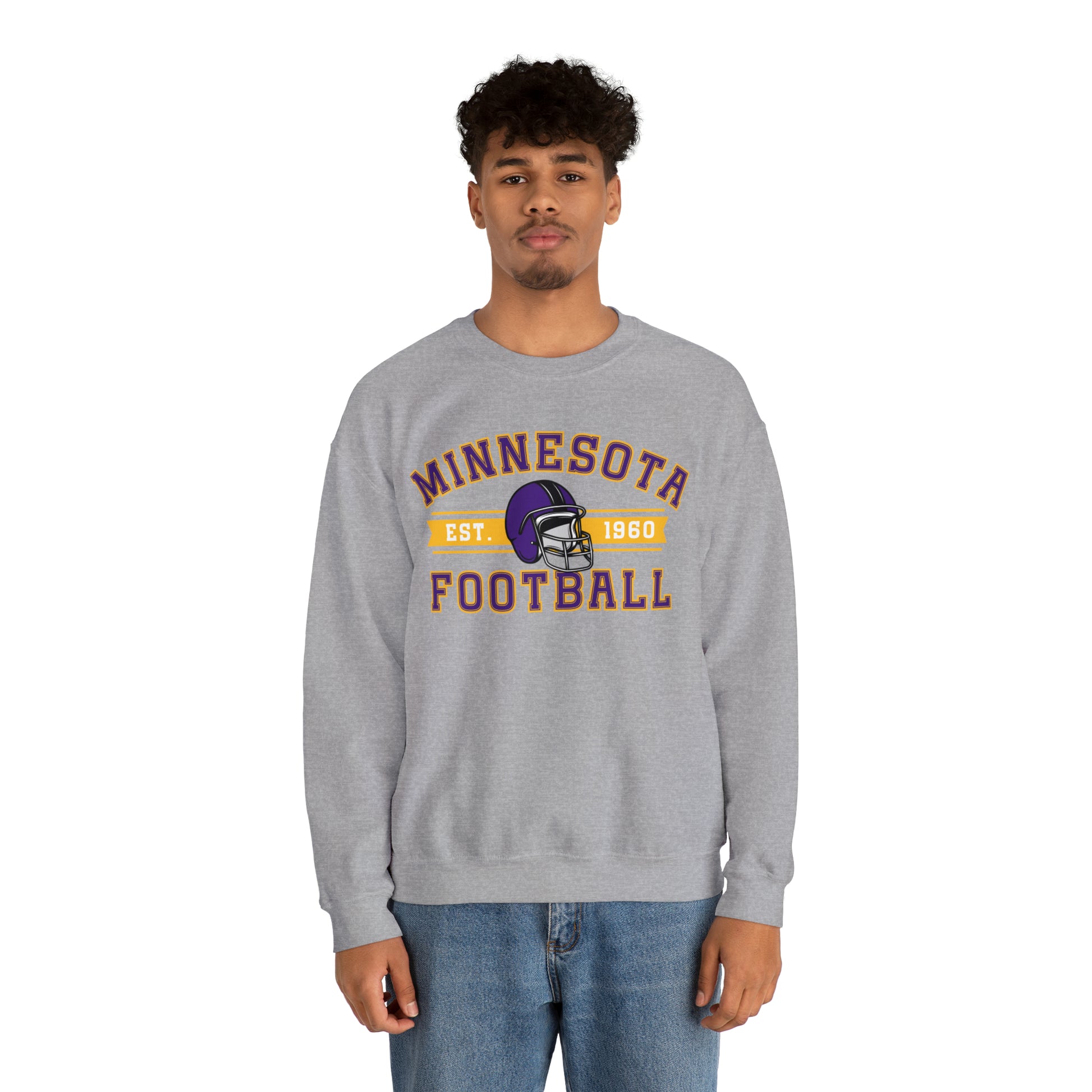 Minnesota Football Sweatshirt - Happy Place Studio