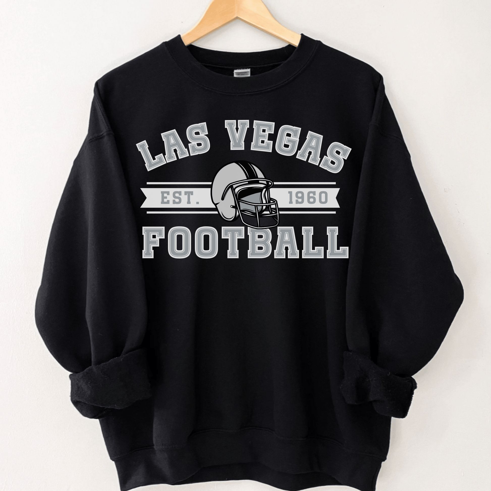 Las Vegas Football Sweatshirt - Happy Place Studio
