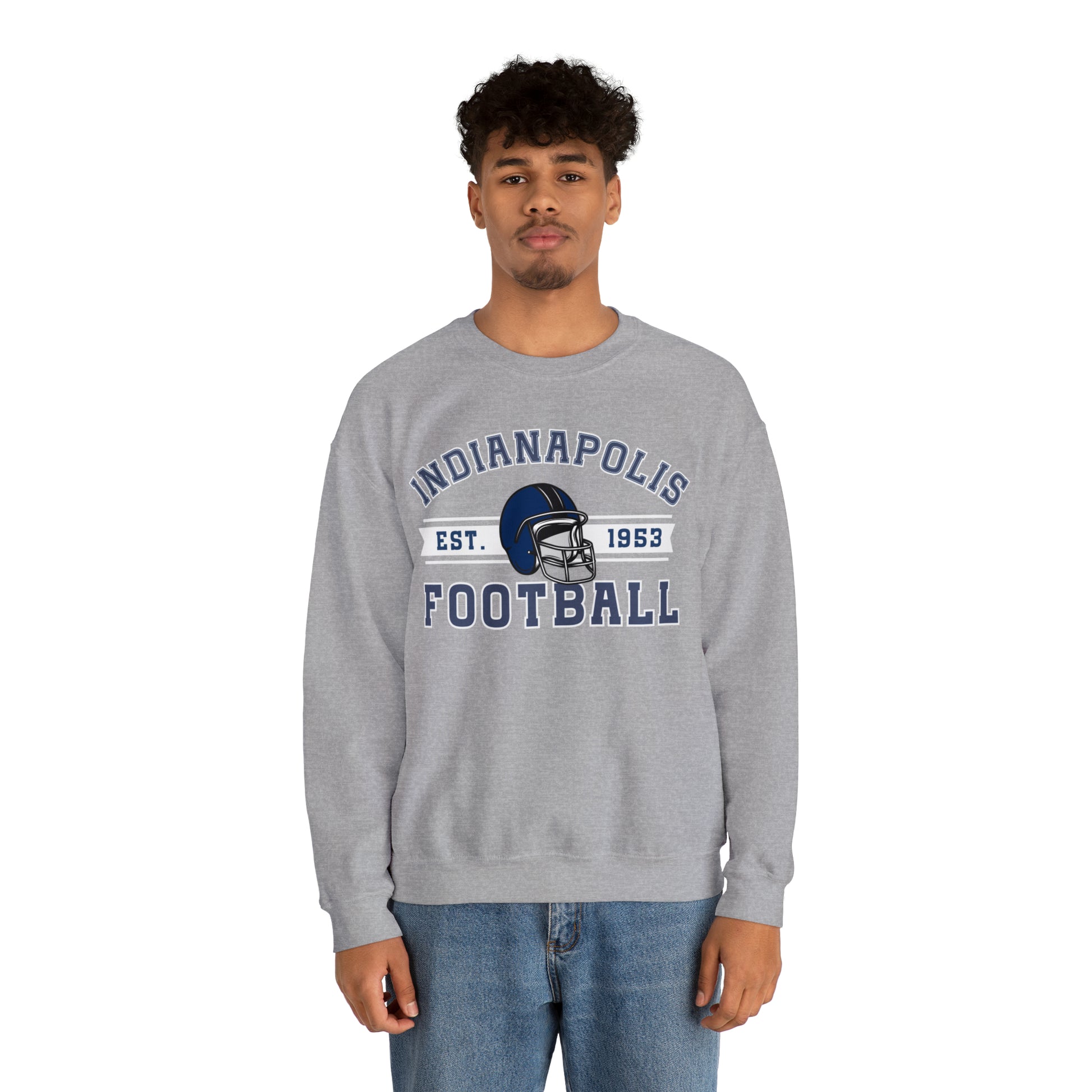 Indianapolis Football Sweatshirt - Happy Place Studio