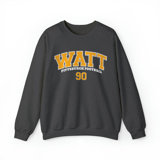 JJ Watt Pittsburgh Football Sweatshirt, JJ Watt Shirt, Pittsburgh Crewneck, Pittsburgh Sweatshirt, Pittsburgh Football Sweater - Happy Place Studio