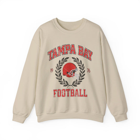 Tampa Bay Football Sweatshirt, Tampa Bay Crewneck, Tampa Bay Shirt, Tampa Bay Football Sweater, Tampa Bay Hoodie, Gift for Tampa Bay Fan