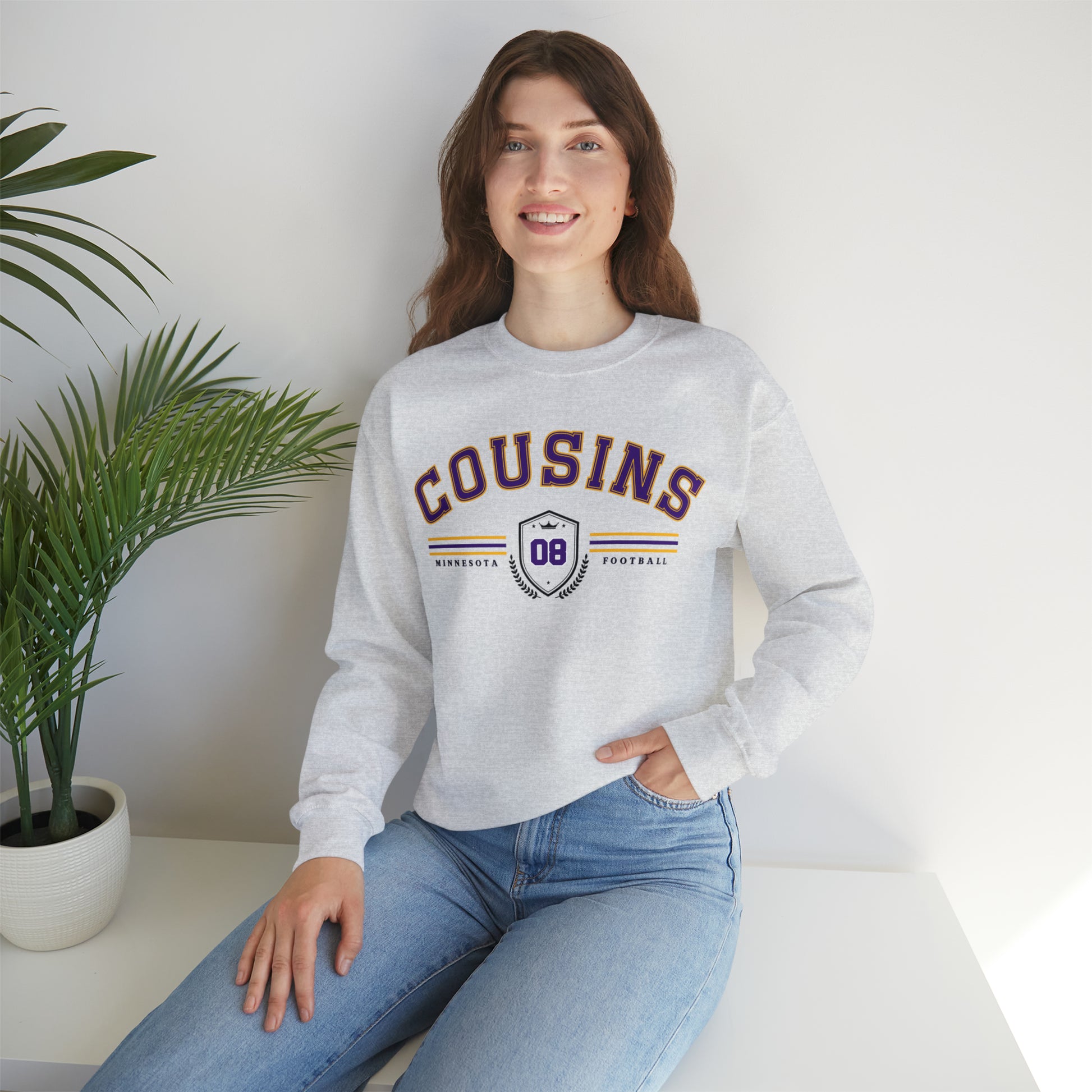 Kirk Cousins Sweatshirt - Happy Place Studio