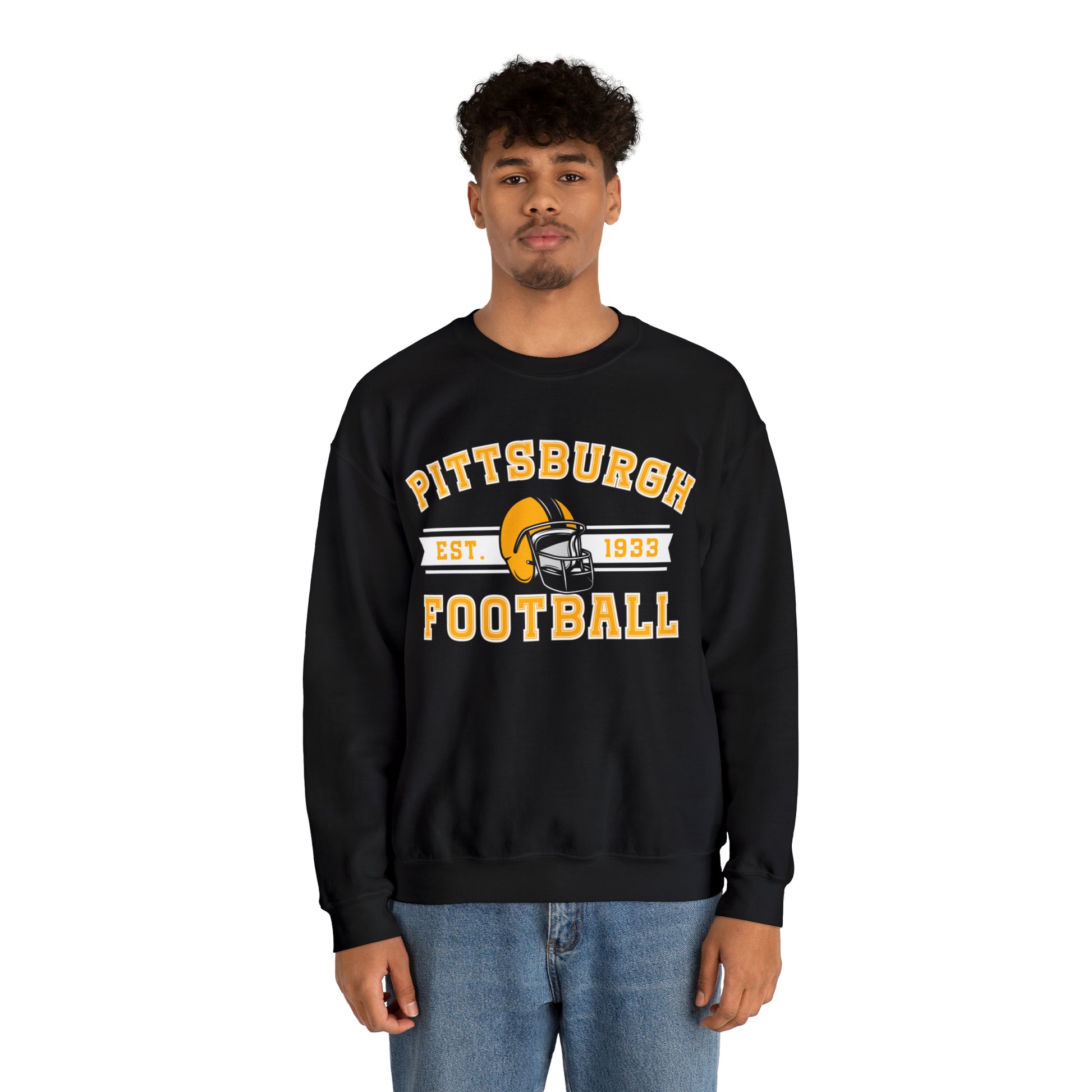 Pittsburgh Football Sweatshirt - Happy Place Studio