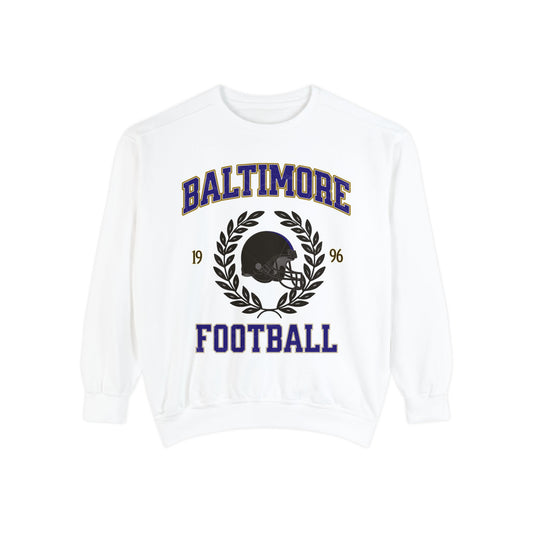 Comfort Colors Baltimore Football Sweatshirt