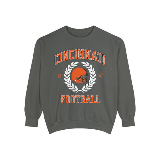 Comfort Colors Cincinnati Football Sweatshirt