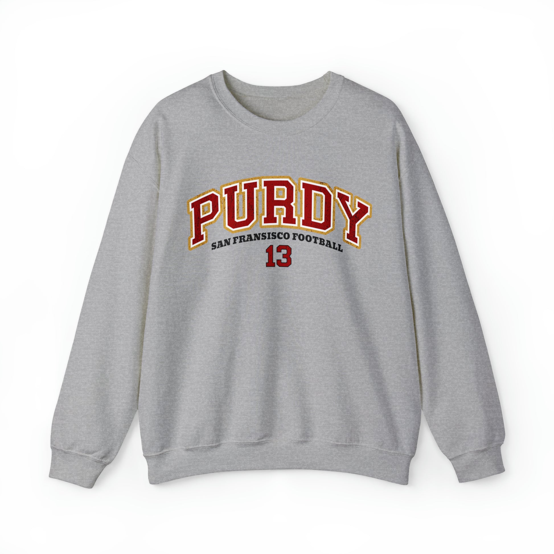 Brock Purdy Sweatshirt - Happy Place Studio
