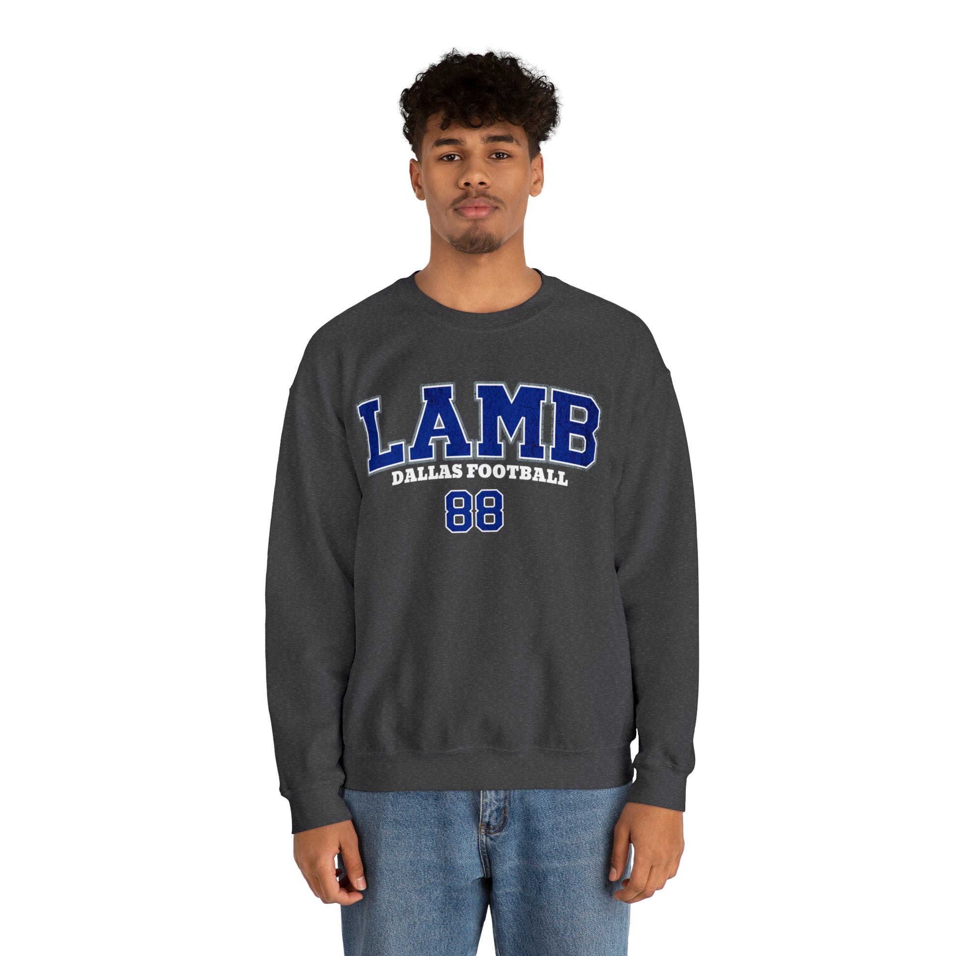 CeeDee Lamb Sweatshirt, CeeDee Lamb Shirt, Dallas Football Sweatshirt, Cowboys Sweatshirt, Dallas Football Shirt, Dallas Crewneck - Happy Place Studio