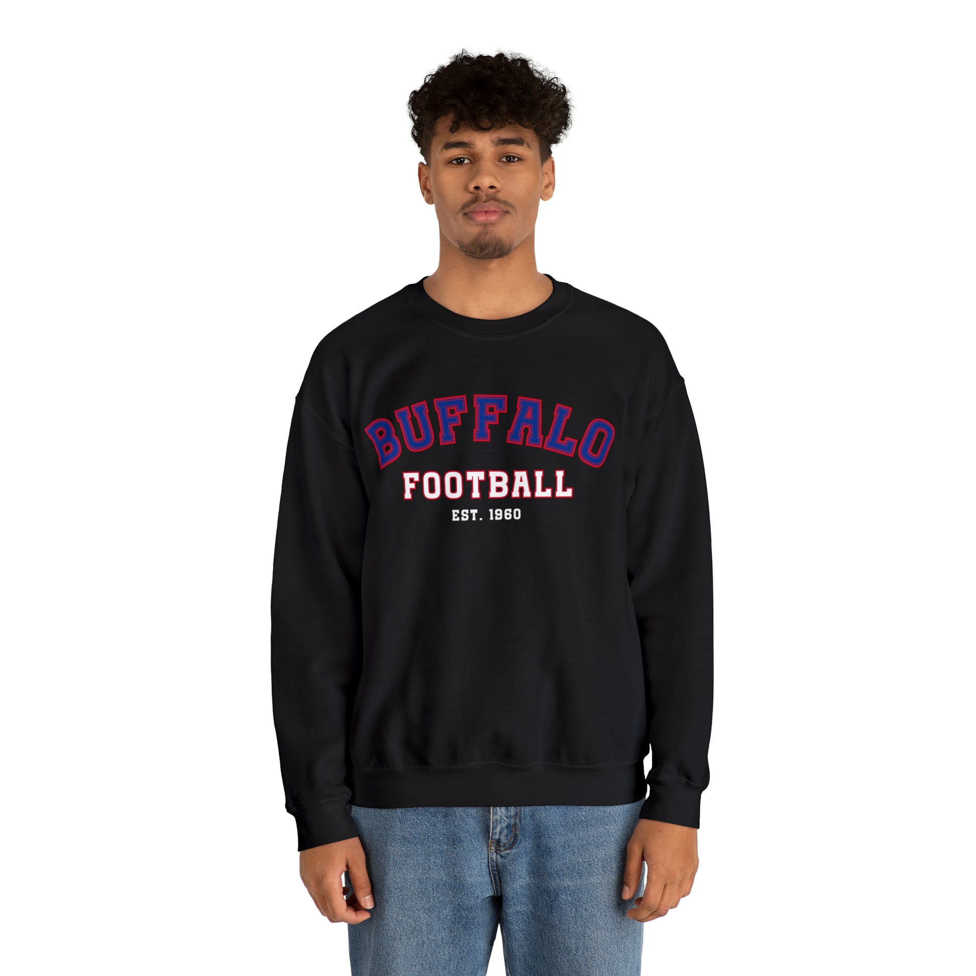 Buffalo Football Sweatshirt - Happy Place Studio