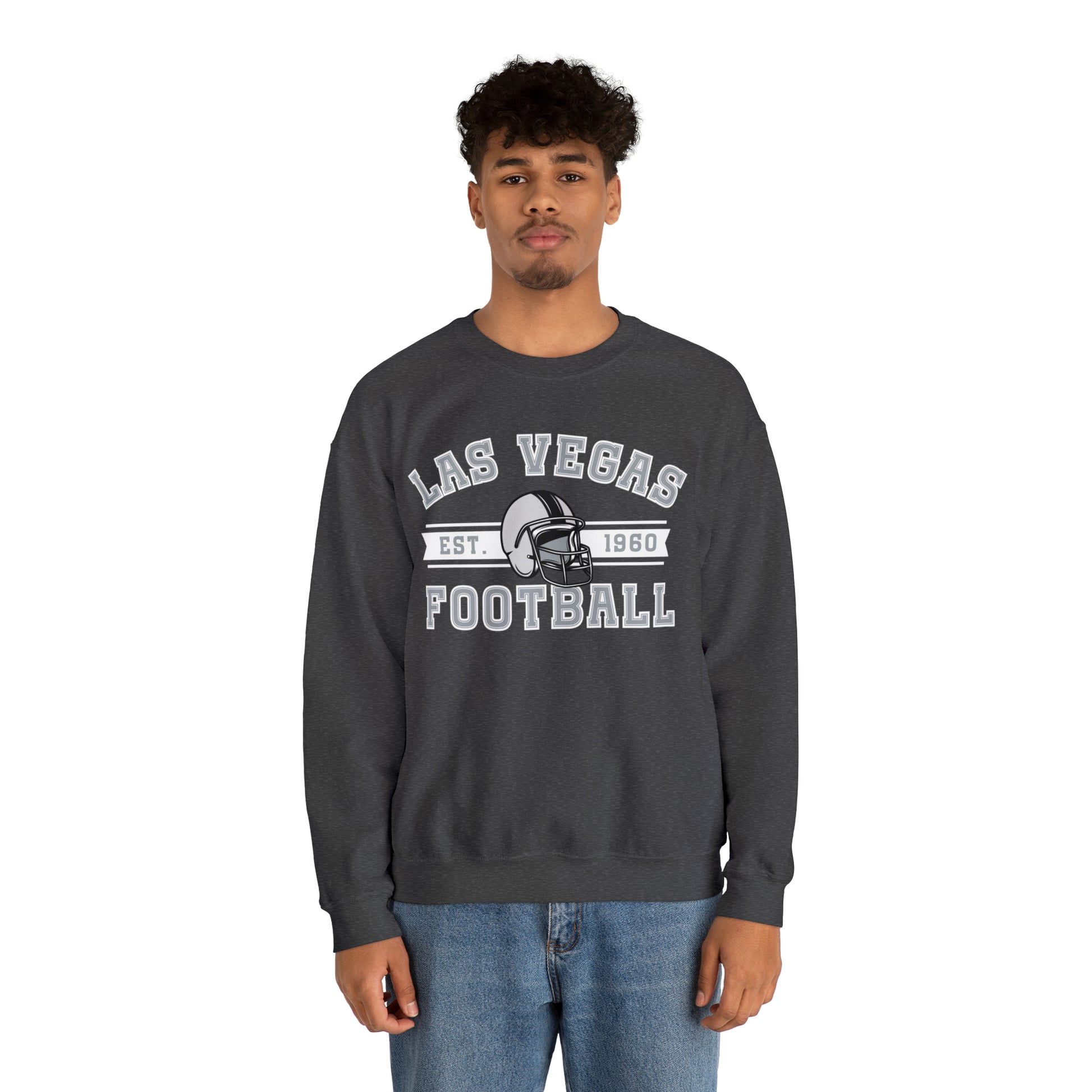 Las Vegas Football Sweatshirt - Happy Place Studio