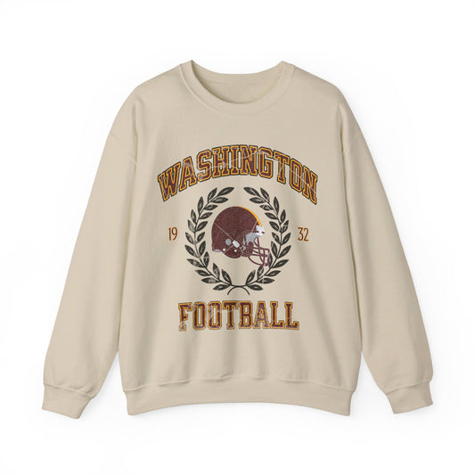 Washington Football Crewneck, Washington Sweatshirt, Vintage Washington Football Shirt, Washington Football Hoodie, Washington Football
