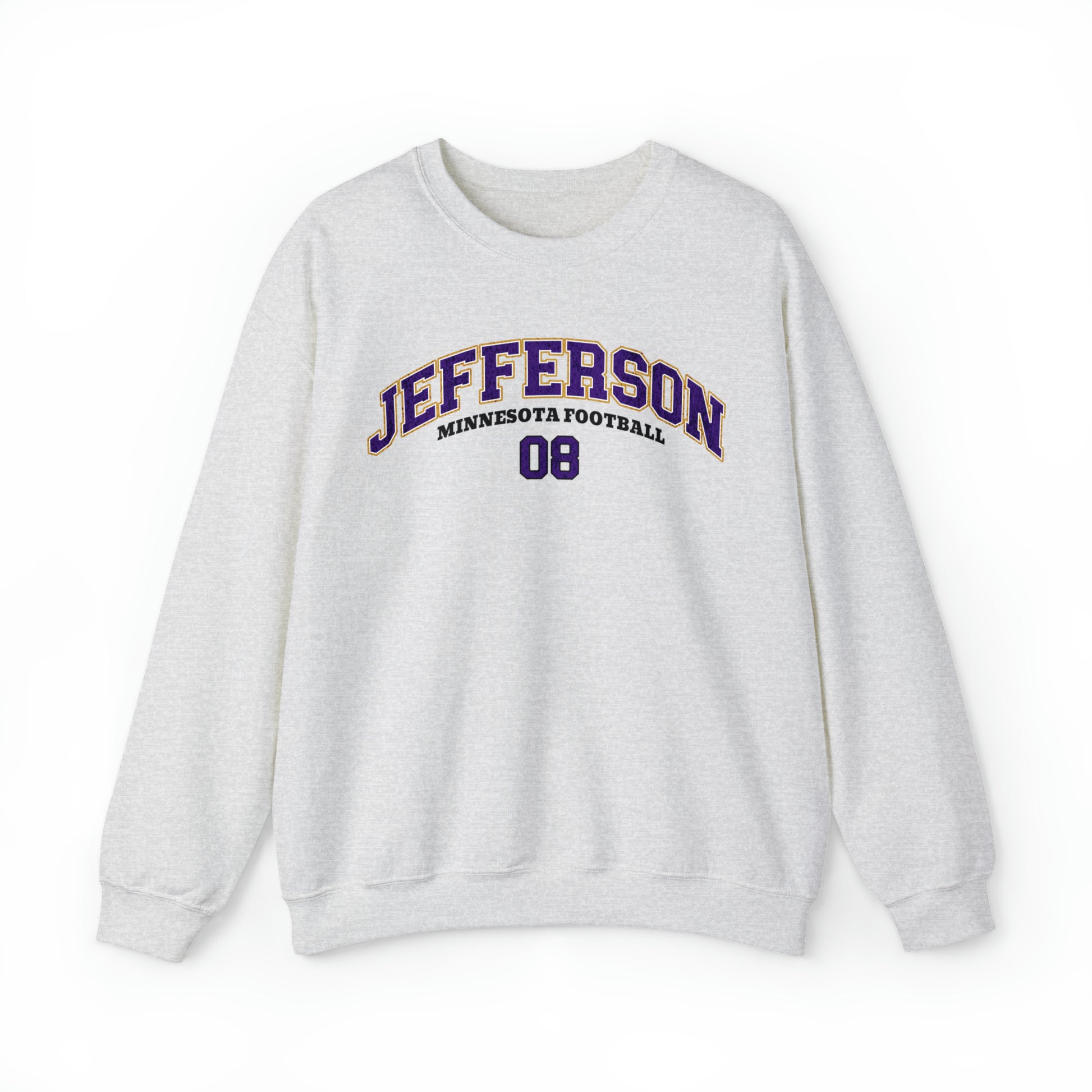 Justin Jefferson Sweatshirt, Minnesota Football Sweatshirt,Justin Jefferson Crewneck,Skol Minnesota,Justin Jefferson Shirt,Viking Sweatshirt - Happy Place Studio