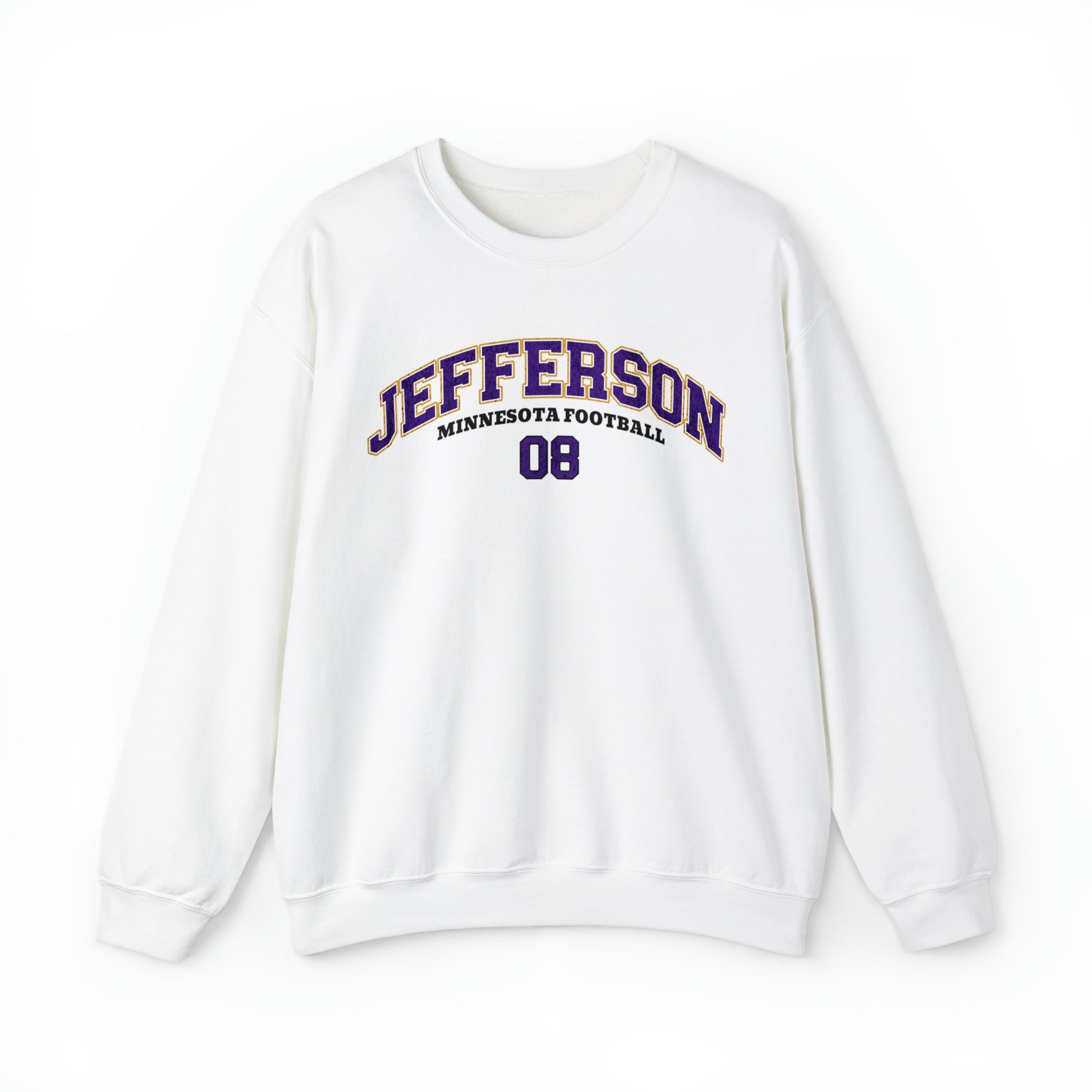 Justin Jefferson Sweatshirt, Minnesota Football Sweatshirt,Justin Jefferson Crewneck,Skol Minnesota,Justin Jefferson Shirt,Viking Sweatshirt - Happy Place Studio