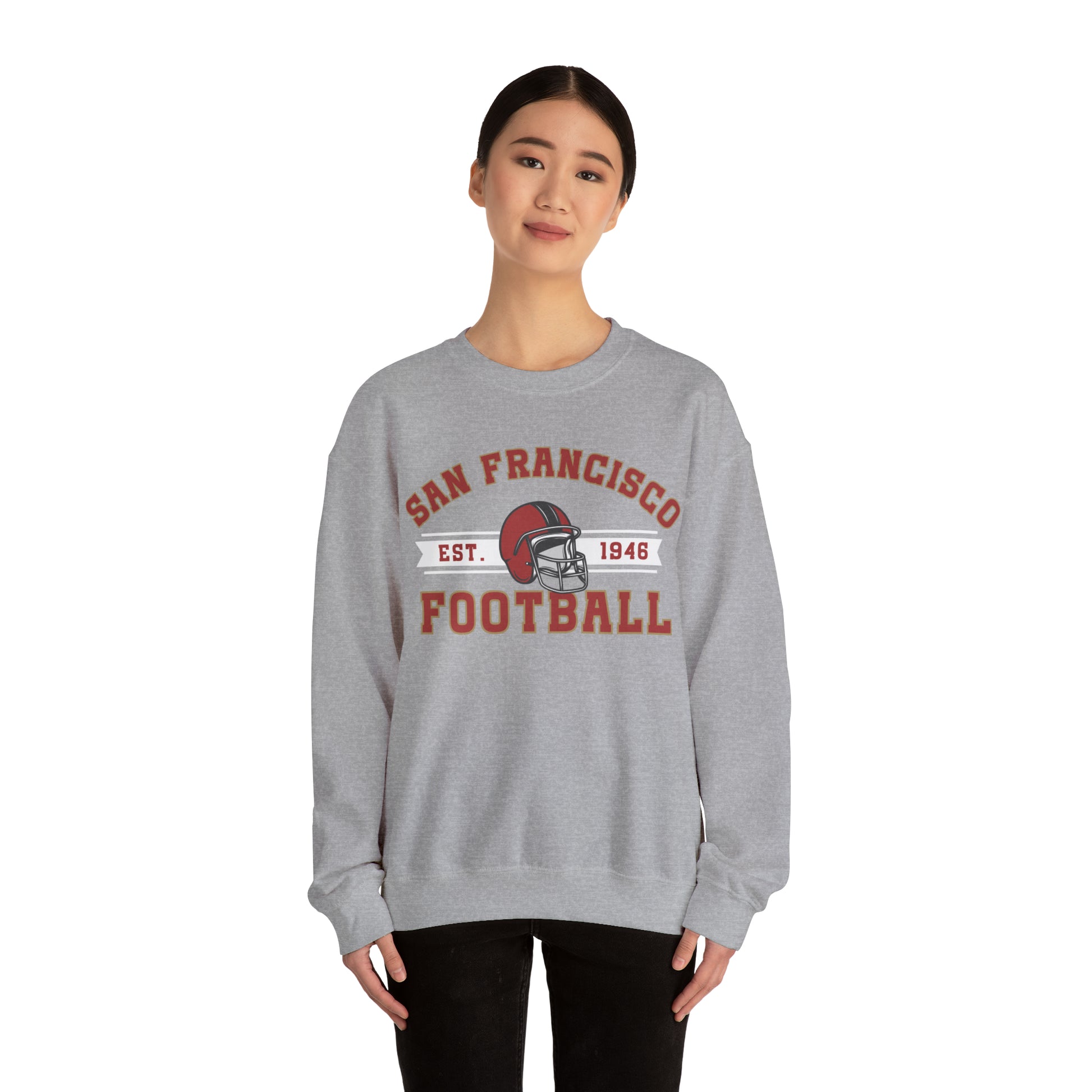 San Francisco Football Sweatshirt - Happy Place Studio